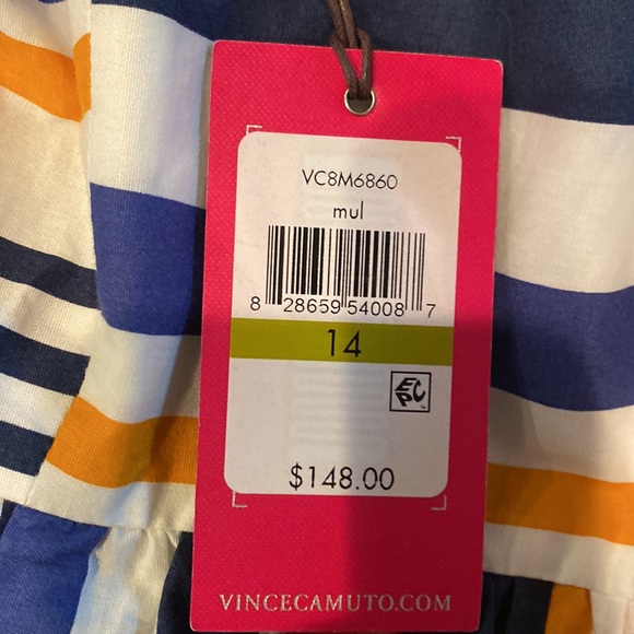 Vince Camuto striped sundress NWT - Picture 9 of 9